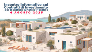 Incontro informativo sui Contratti di Investimento per il settore turistico-ricettivo